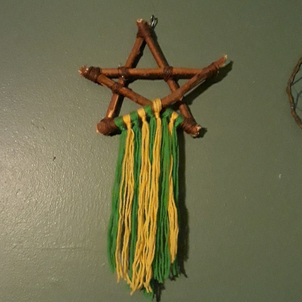 Star wall hanging